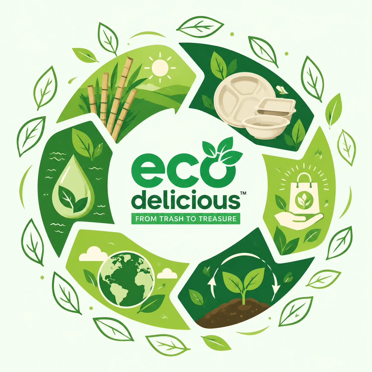 Bagasse Tableware Manufacturer & Exporter from India