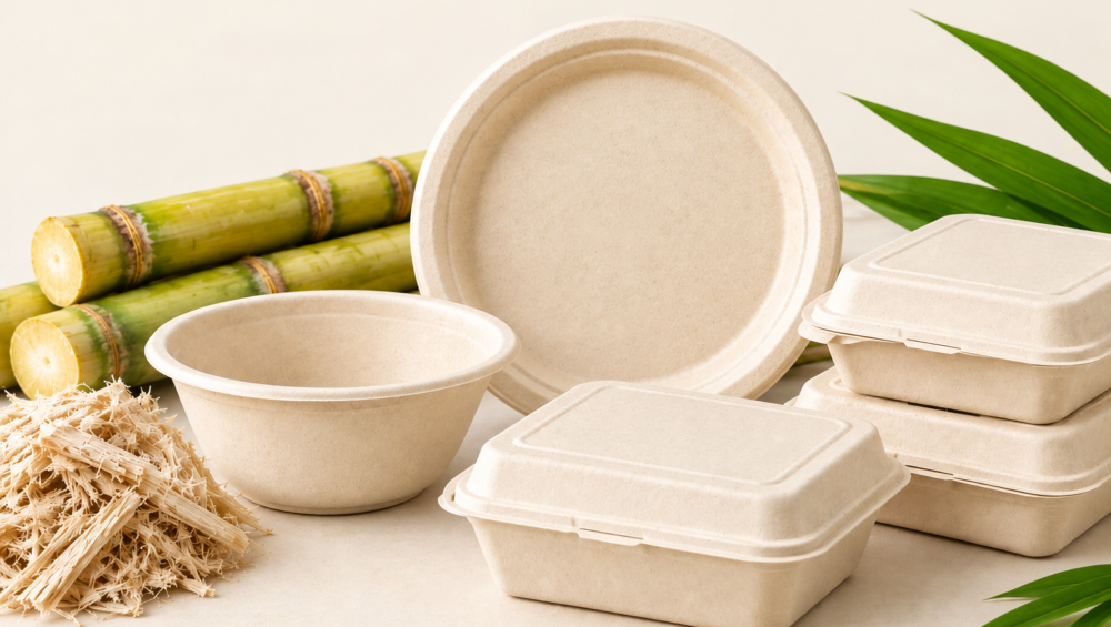 What is Bagasse? The Complete Guide to Sugarcane Bagasse Tableware in India